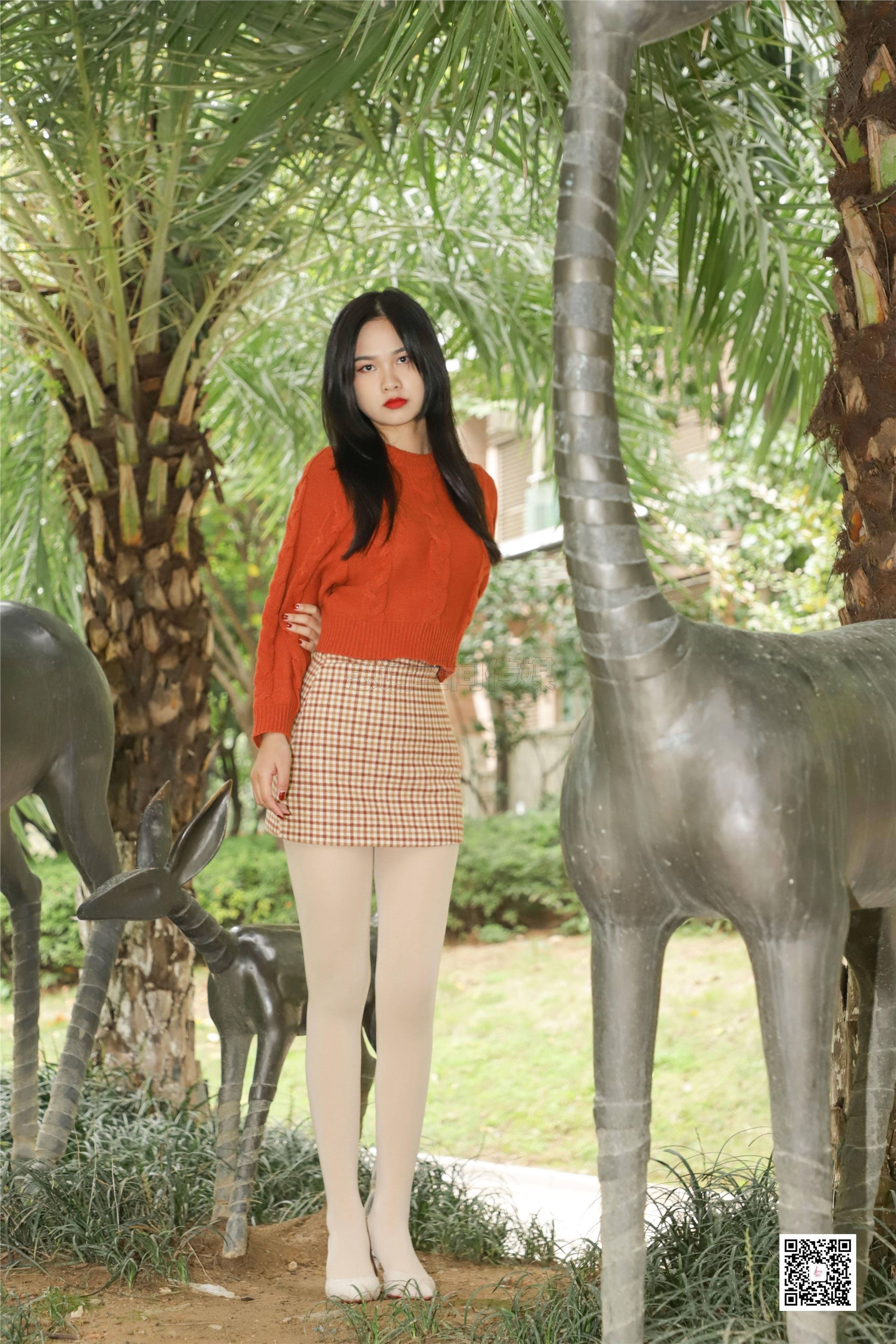 SiHua思话 SJ065 橙子 冬日公园那一缕阳光